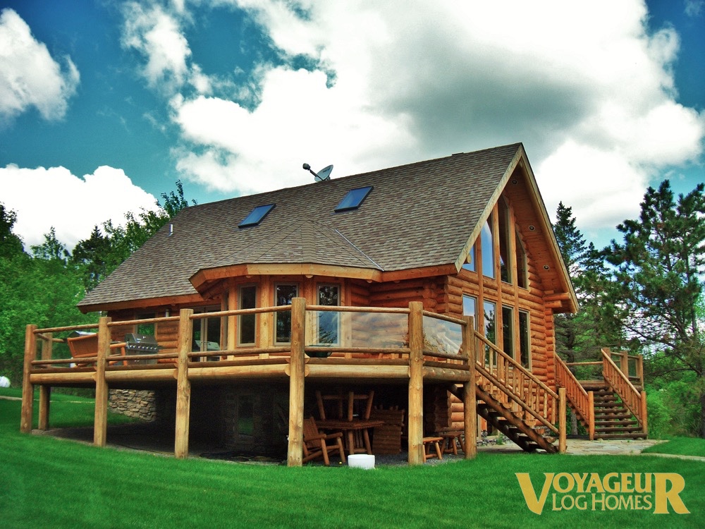 Gallery – Full Log | Voyageur Log Homes