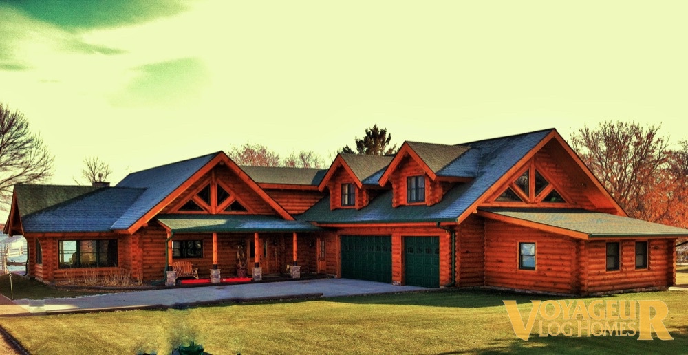 Gallery – Full Log | Voyageur Log Homes