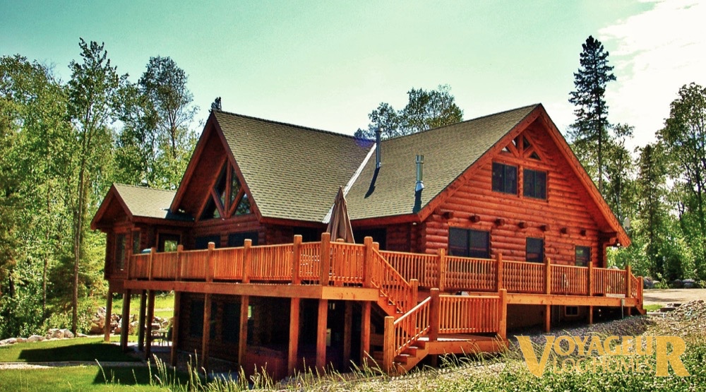 Gallery – Full Log | Voyageur Log Homes